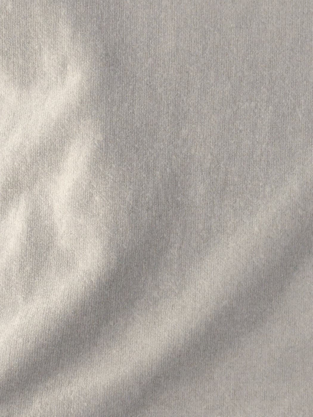 Undyed white velvet swatch